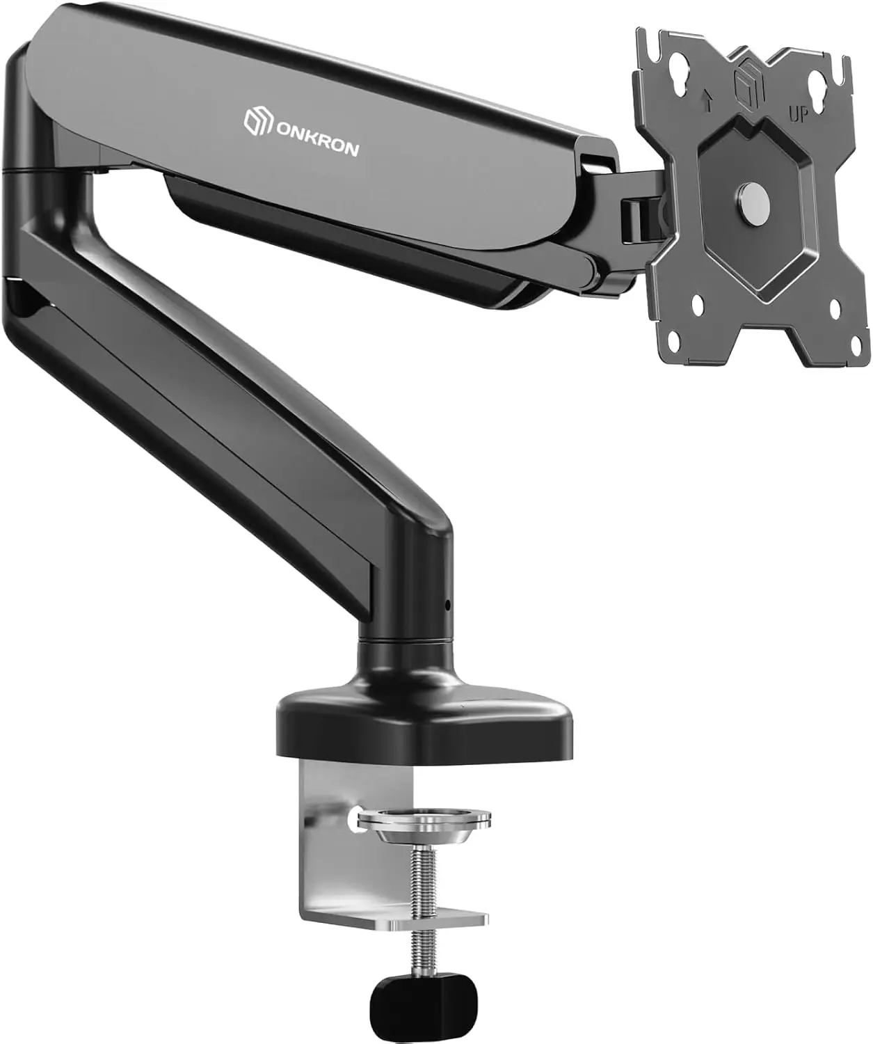 Single Monitor Mount for 13-32" Screens, Gas Spring Arm, Full Motion, VESA 75/100, C-Clamp & Grommet
Single Monitor Mount for 13-32" Screens, Gas Spring Arm, Full Motion, VESA 75/100, C-Clamp & Grommet