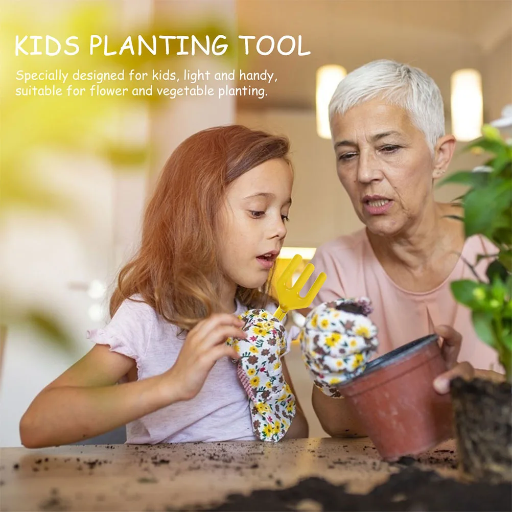 4 Pcs Outdoor Toys for Kids Garden Tool Set Rake Trowel Wooden Handle Children Shovel Planting
4 Pcs Outdoor Toys for Kids Garden Tool Set Rake Trowel Wooden Handle Children Shovel Planting