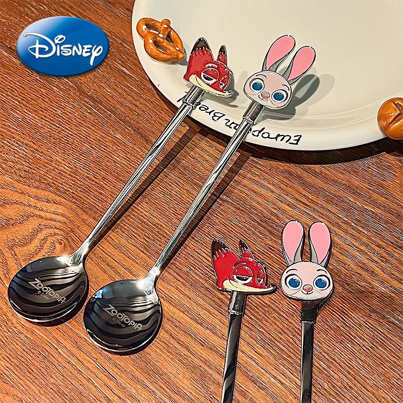 Disney Zootopia Metal Stainless Steel Spoons Judy Nick Cartoon Kitchen Dinnerware Coffee Spoon Cake Spoon Food Picks Tableware
Disney Zootopia Metal Stainless Steel Spoons Judy Nick Cartoon Kitchen Dinnerware Coffee Spoon Cake Spoon Food Picks Tableware