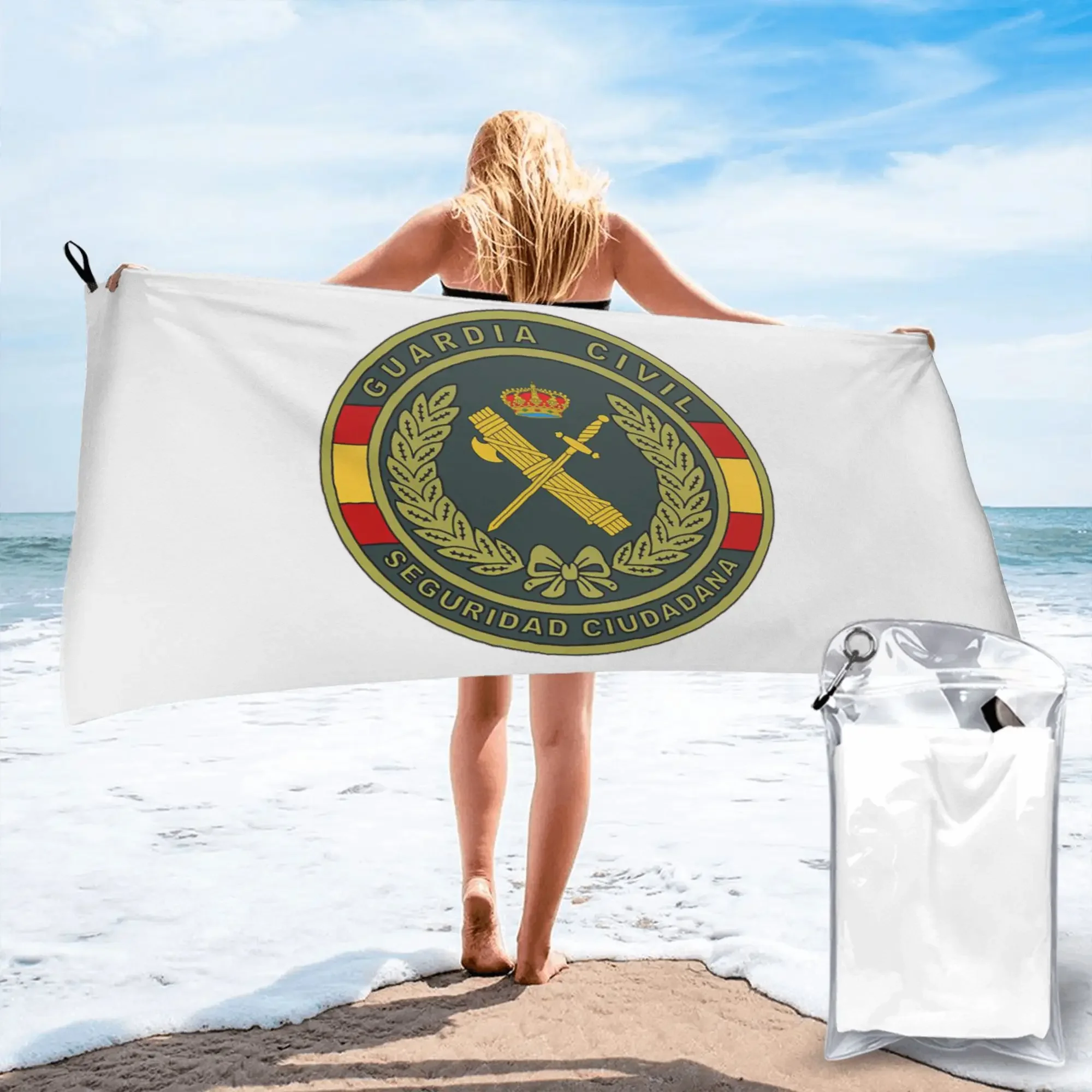 Emblem Of The Spanish Civil Guard Beach Towel Soft Microfiber Quick Dry Absorbent Quick Towels For Yoga
Emblem Of The Spanish Civil Guard Beach Towel Soft Microfiber Quick Dry Absorbent Quick Towels For Yoga
