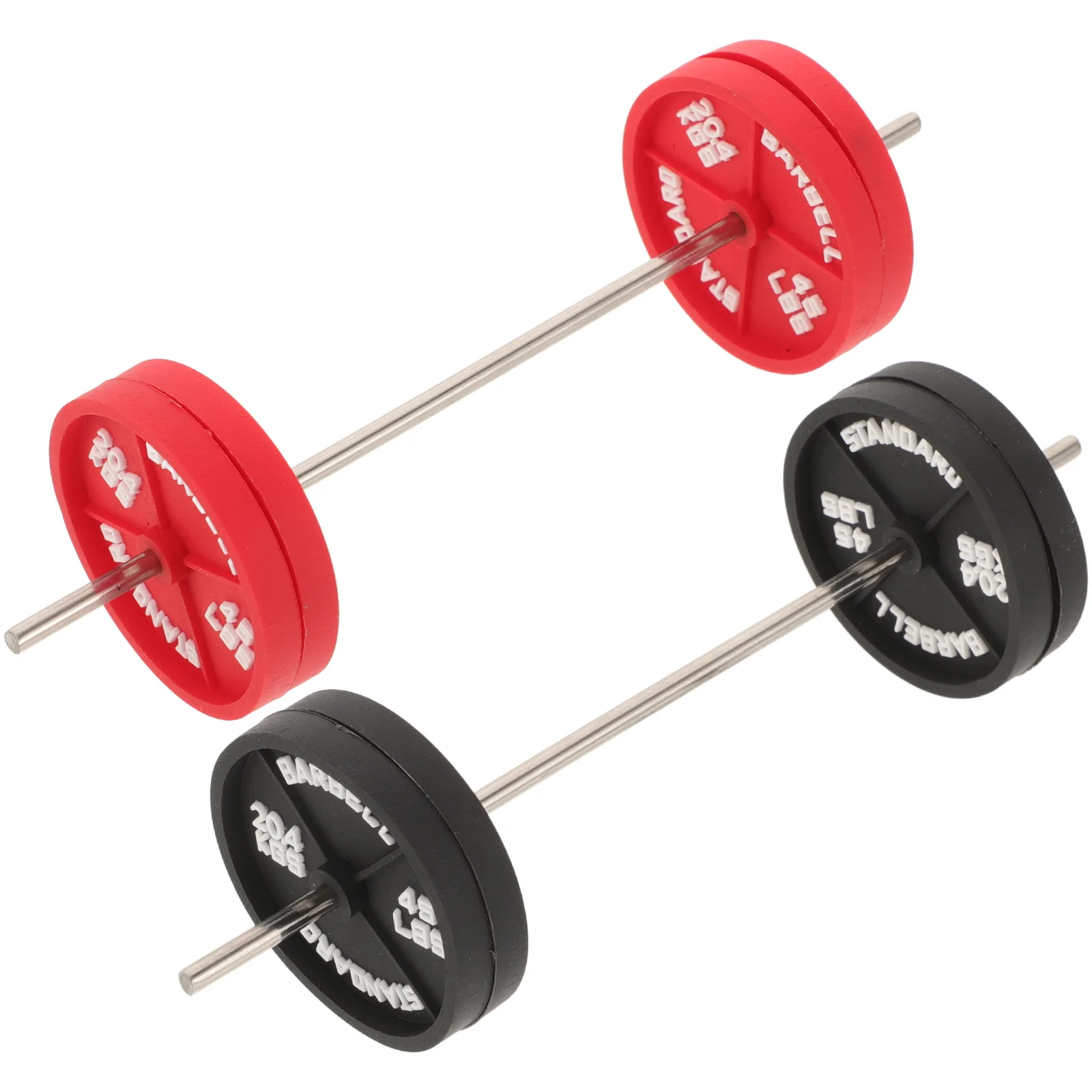 2pcs Dollhouse Mini Barbell Model Miniature Fitness Equipment House Sports Models Tiny Barbell Props For Mini Decoration
2pcs Dollhouse Mini Barbell Model Miniature Fitness Equipment House Sports Models Tiny Barbell Props For Mini Decoration