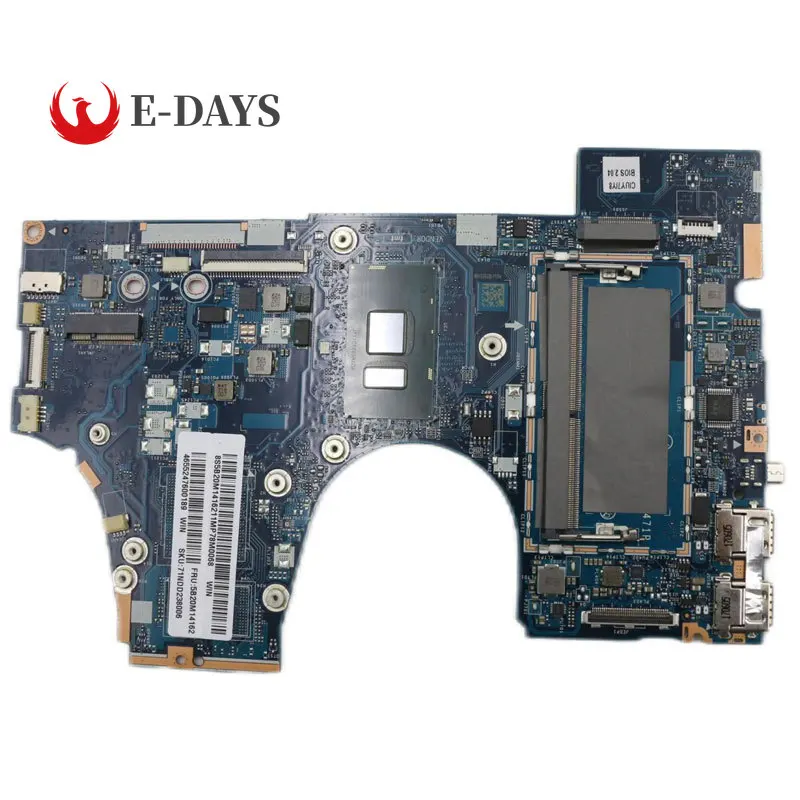 LA-D471P Main Board for Lenovo Yoga 710-14IKB Laptop Motherboard CPU I5-7200U UMA 100% Work
LA-D471P Main Board for Lenovo Yoga 710-14IKB Laptop Motherboard CPU I5-7200U UMA 100% Work