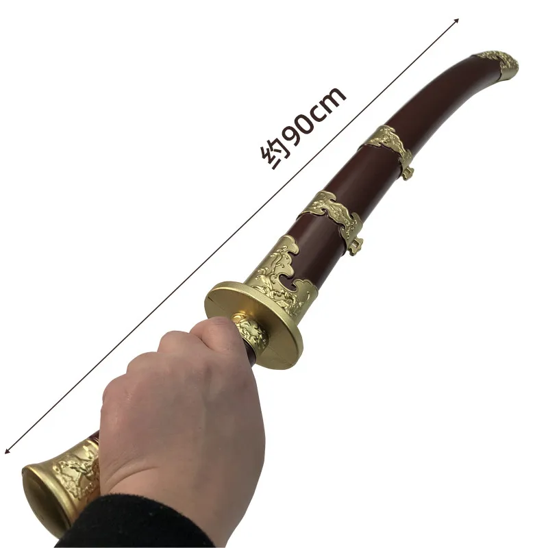 1:1 Cosplay Ming Embroidered Spring Blade Sword Gun Three Kingdoms Role Playing Model Boys Toys Prop Knife Kids Toy sword 90cm
1:1 Cosplay Ming Embroidered Spring Blade Sword Gun Three Kingdoms Role Playing Model Boys Toys Prop Knife Kids Toy sword 90cm