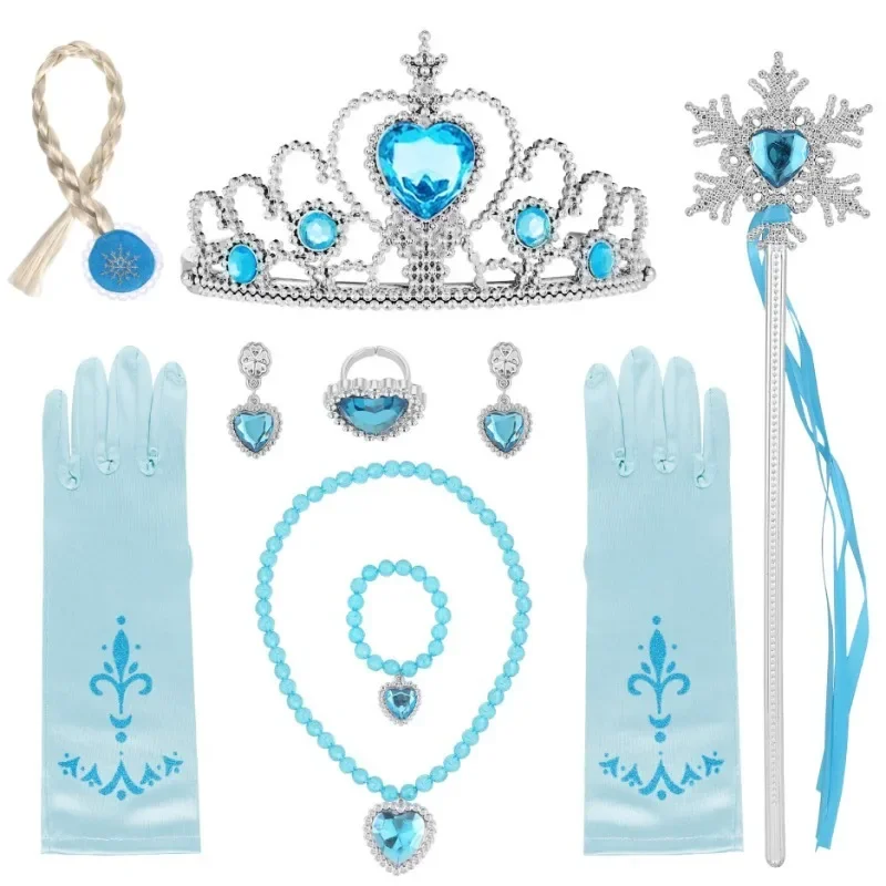 Лидер продаж, милый Disney Frozen Kawaii, одинаковый стиль, принцесса Эльзы, ролевая волшебная палочка, корона, кольцо, серьги, браслет, набор перчаток
Лидер продаж, милый Disney Frozen Kawaii, одинаковый стиль, принцесса Эльзы, ролевая волшебная палочка, корона, кольцо, серьги, браслет, набор перчаток