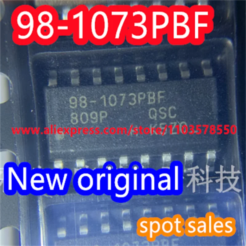 10 шт. 100% Новый оригинальный 98-1073PBF усилитель IC chip 98-1073 посылка SOP16
10 шт. 100% Новый оригинальный 98-1073PBF усилитель IC chip 98-1073 посылка SOP16