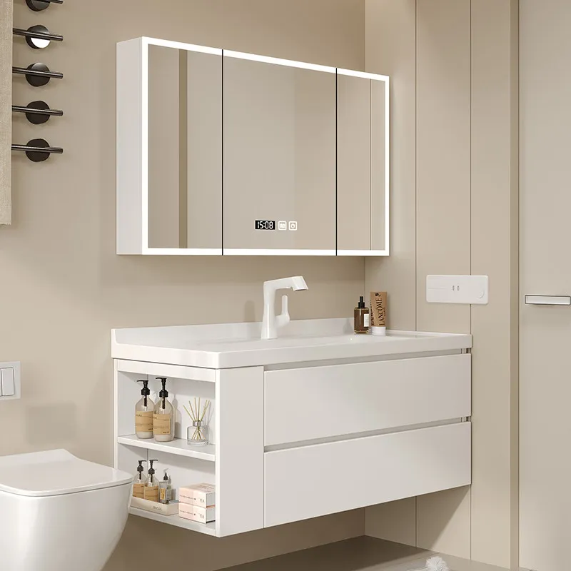 Modern White Bathroom Cabinet Skincare Luxury Paper Drawers Partitions Display Cupboard Organizer Gabinete Trendy Furniture
Modern White Bathroom Cabinet Skincare Luxury Paper Drawers Partitions Display Cupboard Organizer Gabinete Trendy Furniture