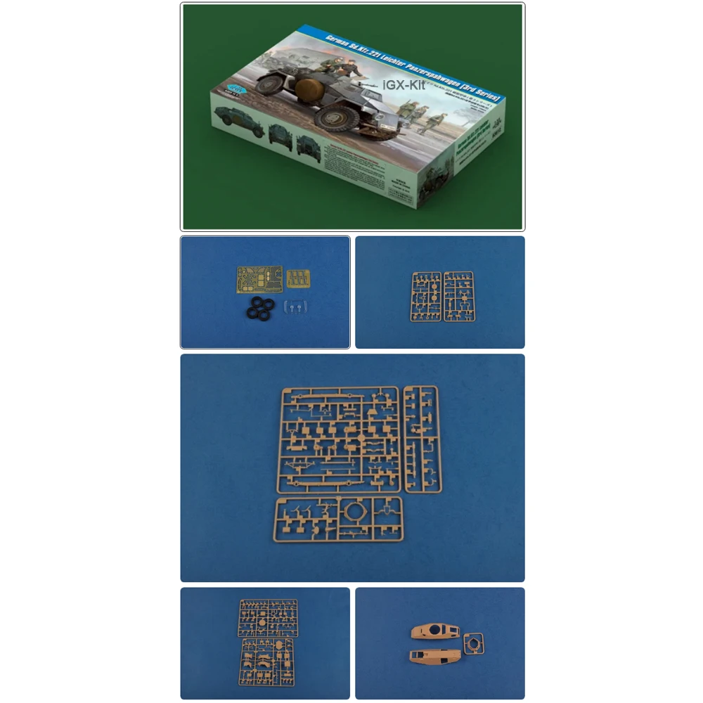 Hobbyboss 83812 1:35 Немецкий легкий танковый разведывательный автомобиль Sd Kfz 221, пластиковый сборный модельный комплект
Hobbyboss 83812 1:35 Немецкий легкий танковый разведывательный автомобиль Sd Kfz 221, пластиковый сборный модельный комплект