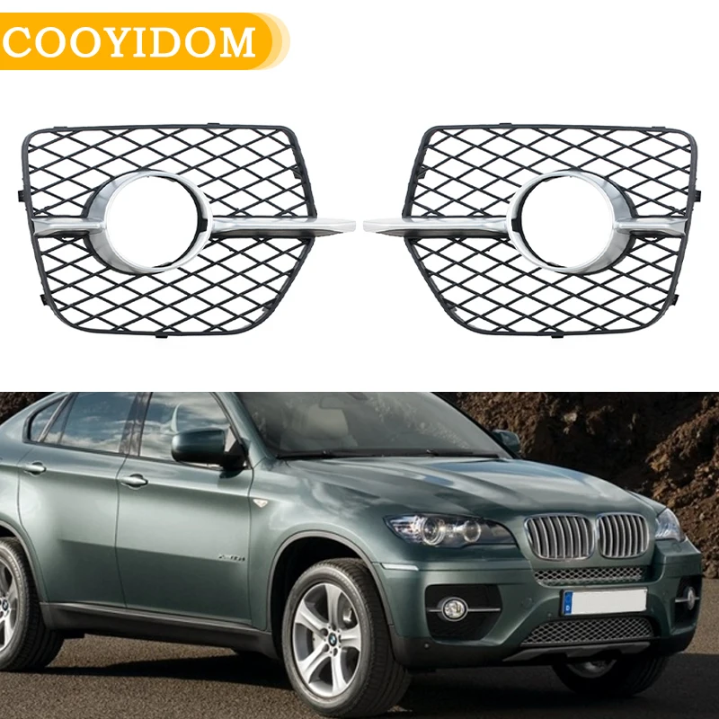 4 шт. Набор для BMW X6 E71 E72 Hyb 2008-2014 передний бампер противотуманный светильник противотуманная фара боковая сетка решетка решетки + отделка формовочная декоративная крышка
4 шт. Набор для BMW X6 E71 E72 Hyb 2008-2014 передний бампер противотуманный светильник противотуманная фара боковая сетка решетка решетки + отделка формовочная декоративная крышка