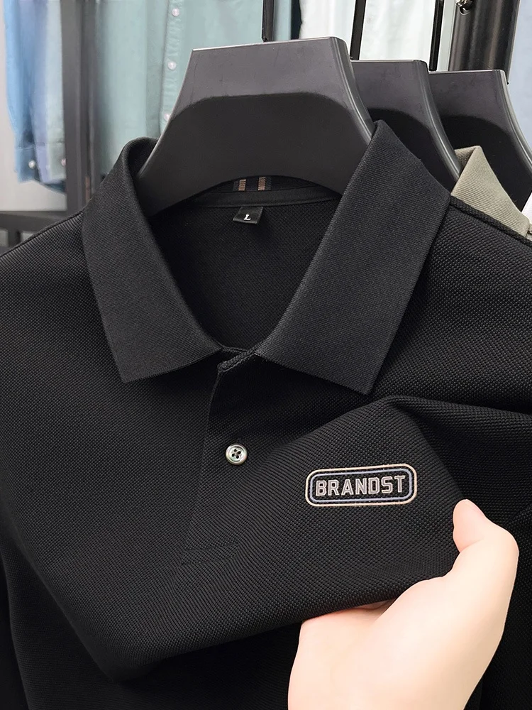 Мужская футболка с длинным рукавом, повседневная, свободного кроя, из тонкого хлопка, дышащая, комфортная, для делового и повседневного стиля, весенняя.
Мужская футболка с длинным рукавом, повседневная, свободного кроя, из тонкого хлопка, дышащая, комфортная, для делового и повседневного стиля, весенняя.