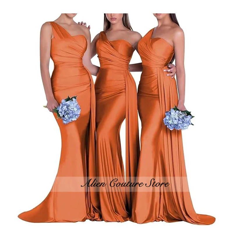 One Shoulder Mermaid Bridesmaid Dresses Corset Back Formal Evening Party Gowns 2026 Prom Graduation Dress Customized
One Shoulder Mermaid Bridesmaid Dresses Corset Back Formal Evening Party Gowns 2026 Prom Graduation Dress Customized