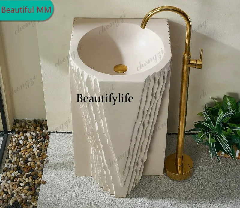 P182 P182 outdoor wash basin, courtyard column basin, integrated floor-to-ceiling wash basin, garden special-shaped
P182 P182 outdoor wash basin, courtyard column basin, integrated floor-to-ceiling wash basin, garden special-shaped