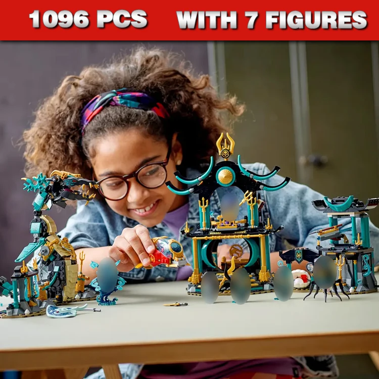 1096pcs Shinobi Seabound Temple of the Endless Sea Laboratory Submarine Serpent 82208 Building Block Sets Compatible With Model
1096pcs Shinobi Seabound Temple of the Endless Sea Laboratory Submarine Serpent 82208 Building Block Sets Compatible With Model