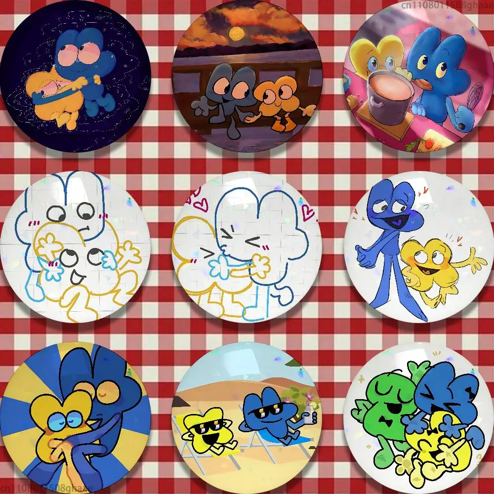 Funny Bfb X and Four 58mm Icon Badge Handmade Tinplate Brooch for Backpack Clothes Chest Ornament Gifts
Funny Bfb X and Four 58mm Icon Badge Handmade Tinplate Brooch for Backpack Clothes Chest Ornament Gifts