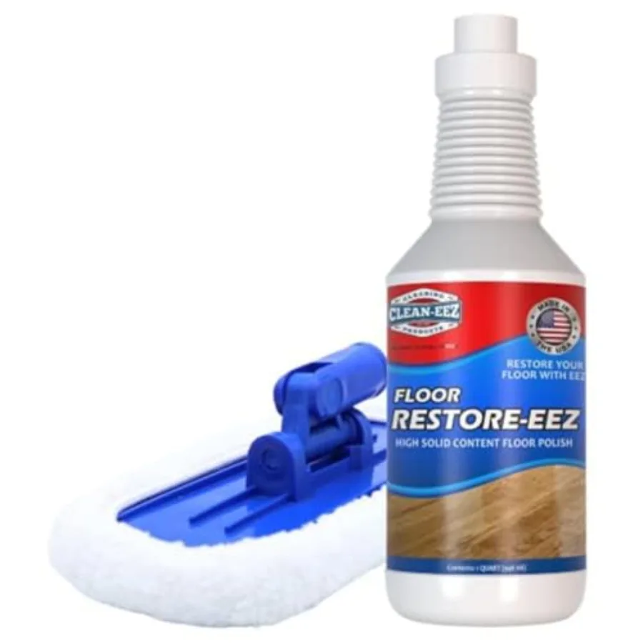 Clean-eez Ultimate Floor Restorer and Polish - Revitalize, Protect, Shine Wood, Laminate, Vinyl, Bamboo, Slate, Terracotta and
Clean-eez Ultimate Floor Restorer and Polish - Revitalize, Protect, Shine Wood, Laminate, Vinyl, Bamboo, Slate, Terracotta and