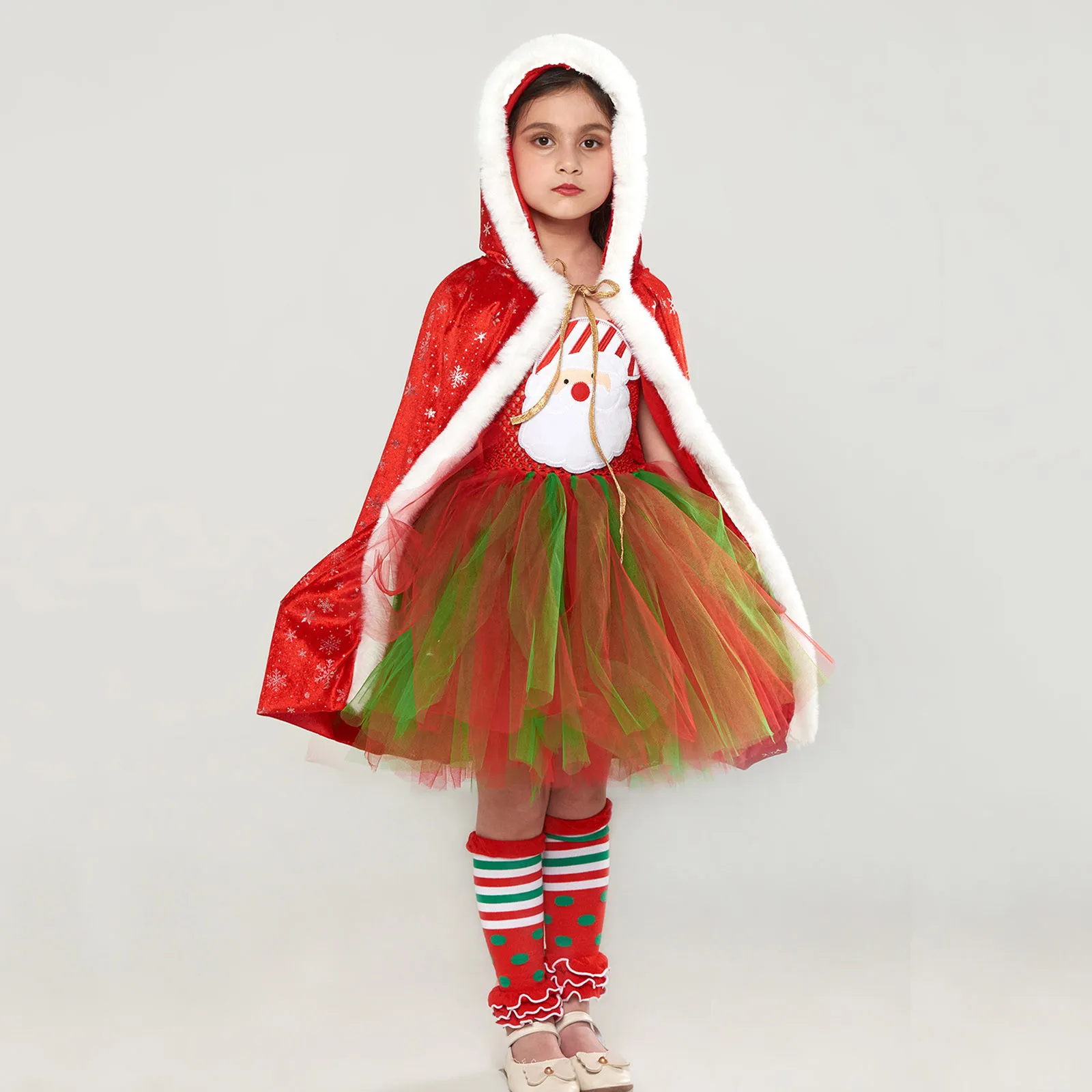 Christmas Red Tutu Dress Girls Snowflake Santa Claus Costume Kids Fluffy Tulle Dresses For New Year Carnival Ball Party Dress Up
Christmas Red Tutu Dress Girls Snowflake Santa Claus Costume Kids Fluffy Tulle Dresses For New Year Carnival Ball Party Dress Up