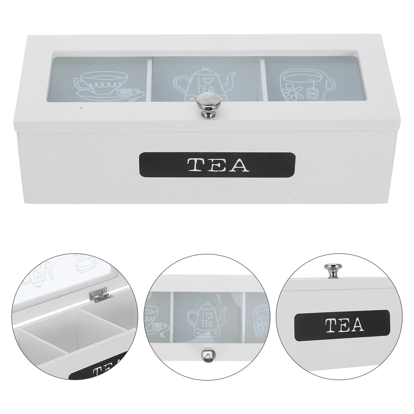 Tea Storage Box Bag Organizer Boxes Chest Container Containers for Bags Organizers and Counter Simple Wood Holder
Tea Storage Box Bag Organizer Boxes Chest Container Containers for Bags Organizers and Counter Simple Wood Holder