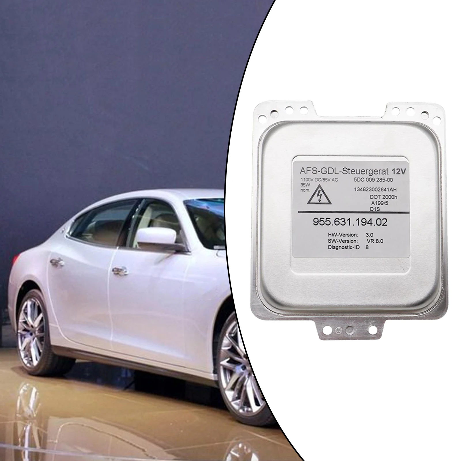 Headlight Unit Module Brand New 5DC009285-00 Suitable for Cayenne 957 Xenon Lamp D1 Ballast 955.631.194.01
Headlight Unit Module Brand New 5DC009285-00 Suitable for Cayenne 957 Xenon Lamp D1 Ballast 955.631.194.01