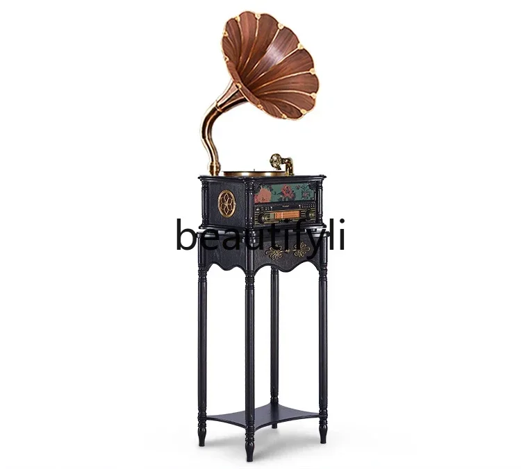 LJYC1877-35H solid wood cheongsam creative audio vintage radio retro phonograph vinyl record player
LJYC1877-35H solid wood cheongsam creative audio vintage radio retro phonograph vinyl record player