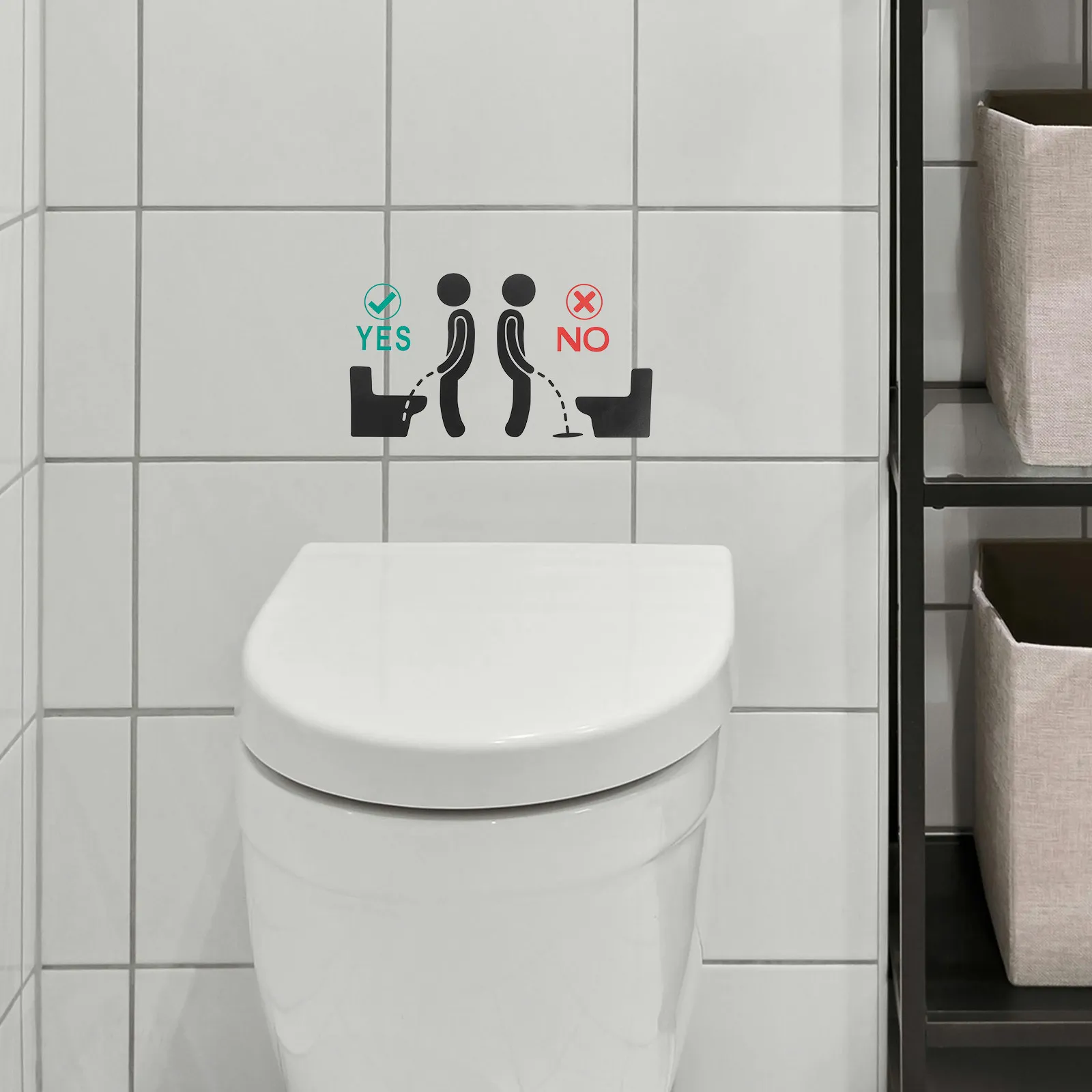 10-Pack Urinal Target Sticker Bathroom Toilet Reminder Decal Creative Funny Restroom Sign Pee Aim Sticker for Public Office
10-Pack Urinal Target Sticker Bathroom Toilet Reminder Decal Creative Funny Restroom Sign Pee Aim Sticker for Public Office