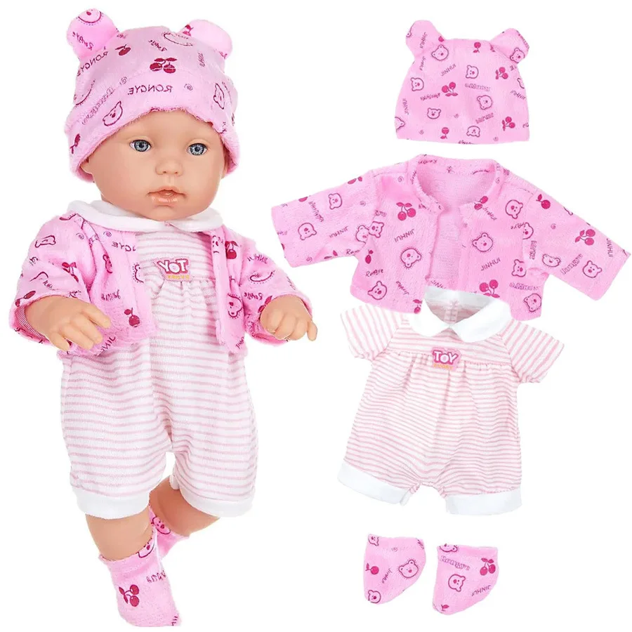 30cm Simulation Reborn Dolls Baby Toys Set with Clothes, American Girl Lifelike Reborn Dolls Full Body Vinyl Silicone Toys Gifts
30cm Simulation Reborn Dolls Baby Toys Set with Clothes, American Girl Lifelike Reborn Dolls Full Body Vinyl Silicone Toys Gifts