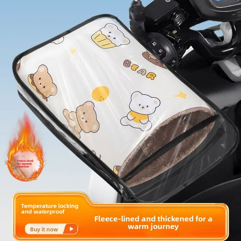 Winter Electric Bike Handlebar Gloves Waterproof Windproof Warm for Motorcycle Scooter
Winter Electric Bike Handlebar Gloves Waterproof Windproof Warm for Motorcycle Scooter