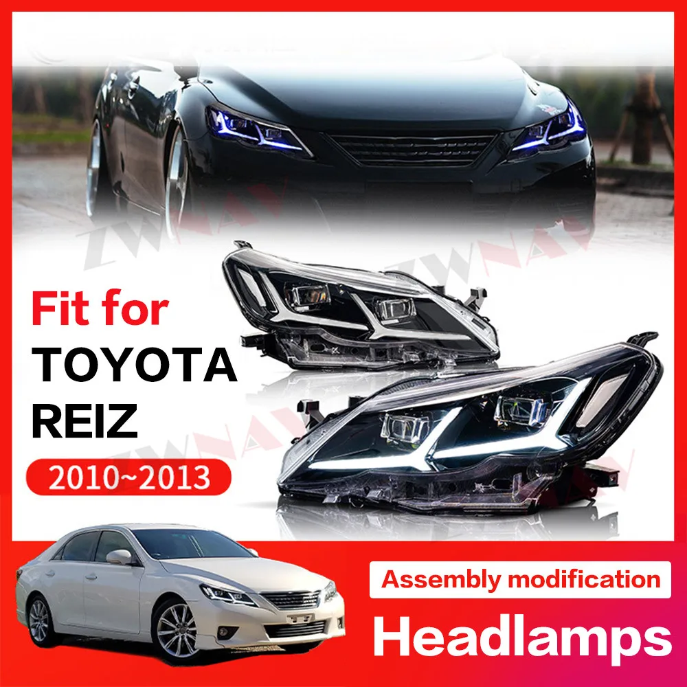 For TOYOTA REIZ 2010 2011 2012 2013 LED Headlight High Beam Light Front Lamp Quality Retrofit Assemby Night Accessory Driving
For TOYOTA REIZ 2010 2011 2012 2013 LED Headlight High Beam Light Front Lamp Quality Retrofit Assemby Night Accessory Driving