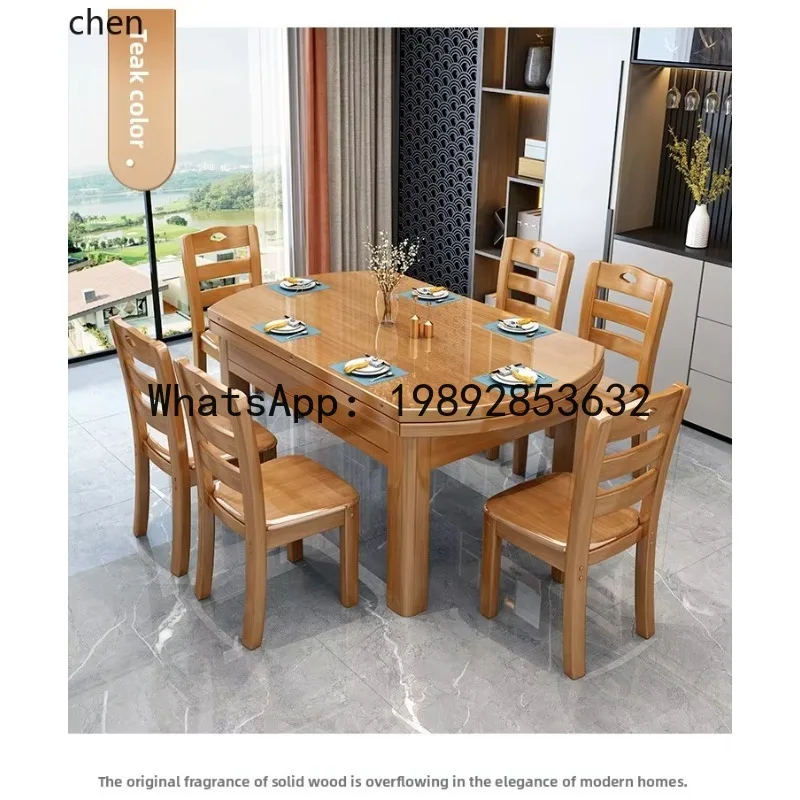 X7 Solid Wood Dining Table and Chair Set for Small Apartments, Extendable and Foldable Square and Round Dining Table
X7 Solid Wood Dining Table and Chair Set for Small Apartments, Extendable and Foldable Square and Round Dining Table