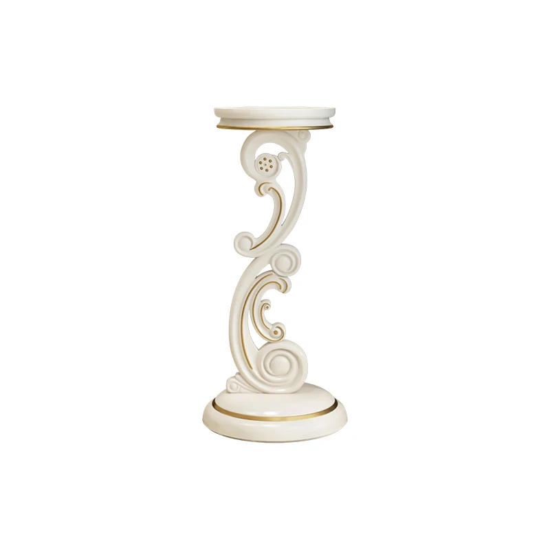 YY Simple Balcony Imitation Solid Wood Flower Stand Ivory White American Flower Stand
YY Simple Balcony Imitation Solid Wood Flower Stand Ivory White American Flower Stand