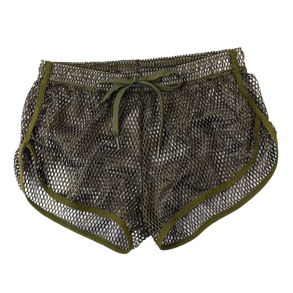 Men's Mesh Hollow Shorts Fishnet Full Transparent Breathable Sweatpants Loose Homewear Youth Sports Trunks Sheer Male Daily Wear
Men's Mesh Hollow Shorts Fishnet Full Transparent Breathable Sweatpants Loose Homewear Youth Sports Trunks Sheer Male Daily Wear