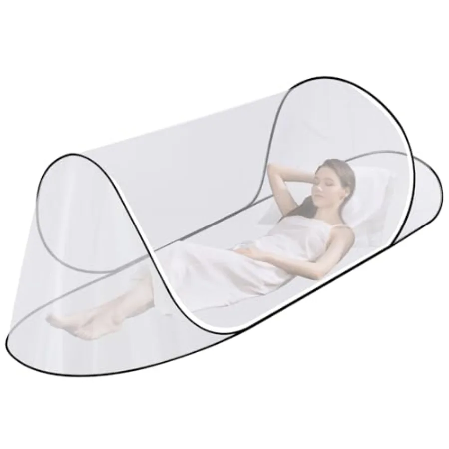 Large Pop Up Mosquito Tent, Portable Foldable Mosquito Net for Camping Bed Travel Patio 78 * 30 * 24inch
Large Pop Up Mosquito Tent, Portable Foldable Mosquito Net for Camping Bed Travel Patio 78 * 30 * 24inch