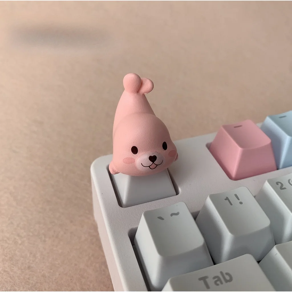 Personalized Cute Seal Keycap for Mechanical Keyboards Cross Axis Translucent Keycap Computer Peripherals
Personalized Cute Seal Keycap for Mechanical Keyboards Cross Axis Translucent Keycap Computer Peripherals