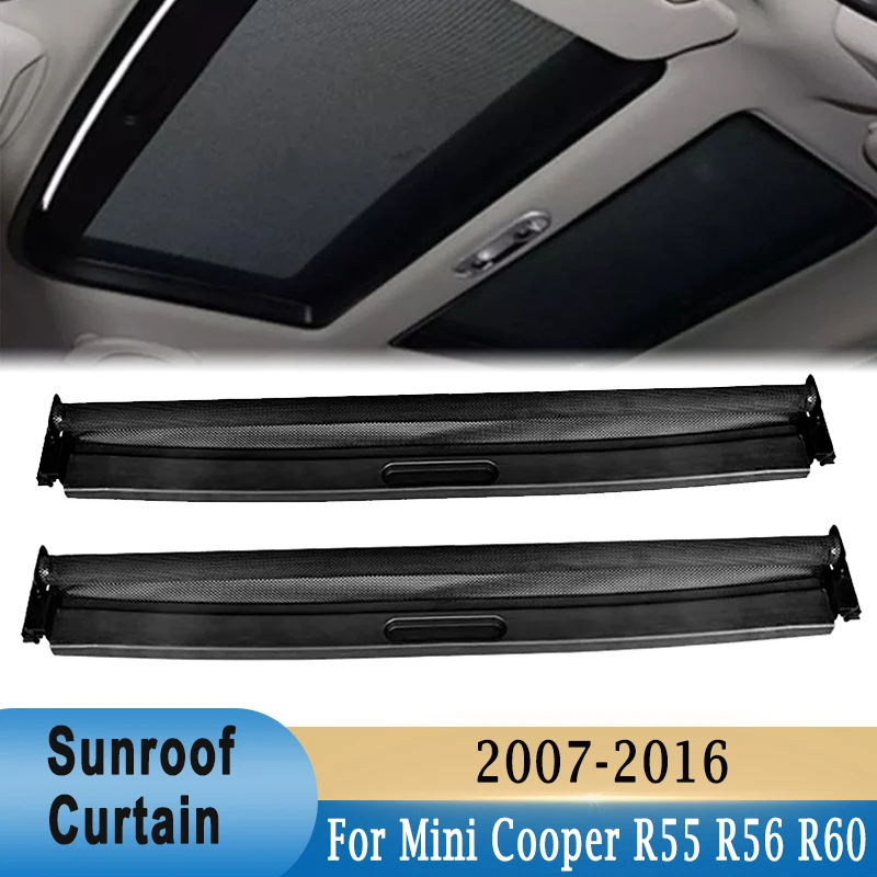 Car Panoramic Sunroof Curtain Skylight Sunshade Cover For Mini Cooper R55 R56 R60 Clubman Countryman Cooper S One JCW 2007-2016
Car Panoramic Sunroof Curtain Skylight Sunshade Cover For Mini Cooper R55 R56 R60 Clubman Countryman Cooper S One JCW 2007-2016
