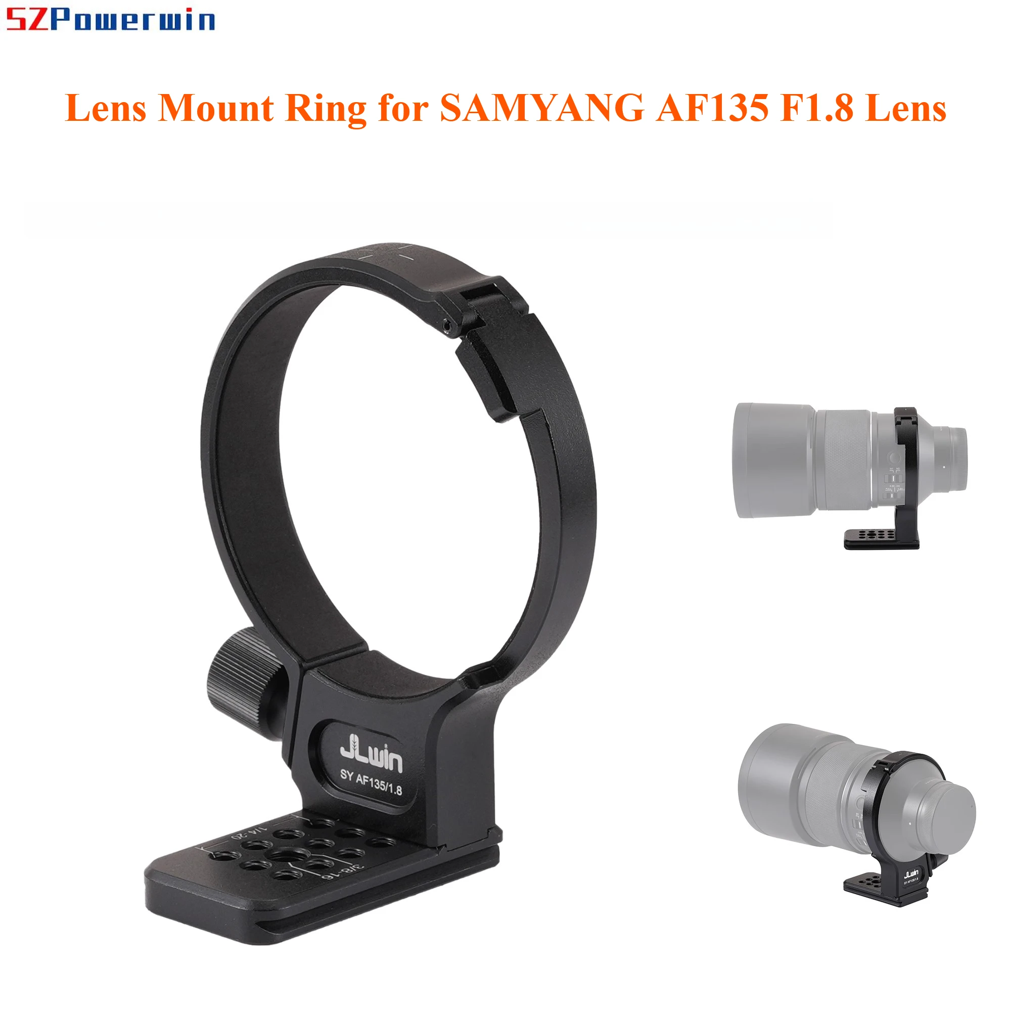 Tripod Ring / Tripod Collar / Lens Collar / Lens Mount Ring for SAMYANG AF135 F1.8 Lens Sturdy Mount Support Collar
Tripod Ring / Tripod Collar / Lens Collar / Lens Mount Ring for SAMYANG AF135 F1.8 Lens Sturdy Mount Support Collar