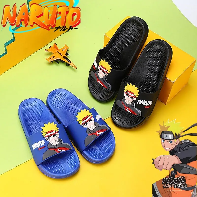 Naruto boy's new cute creative anime cartoon pattern, fashion and comfortable slippers at home, soft soles, non-slip flip-flops
Naruto boy's new cute creative anime cartoon pattern, fashion and comfortable slippers at home, soft soles, non-slip flip-flops
