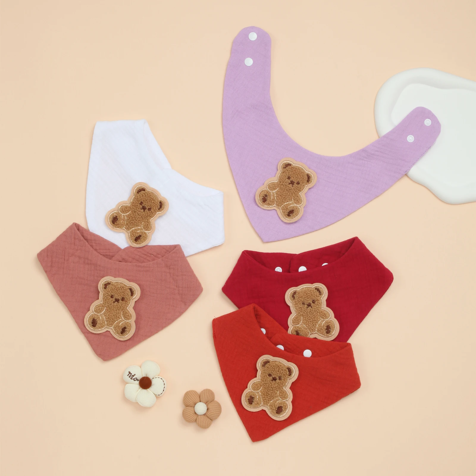 Впитывающие нагрудники из 5 штук, регулируемые для новорожденных и малышей, мягкие хлопковые детские нагрудники для слюнотечения и прорезывания зубов
Впитывающие нагрудники из 5 штук, регулируемые для новорожденных и малышей, мягкие хлопковые детские нагрудники для слюнотечения и прорезывания зубов