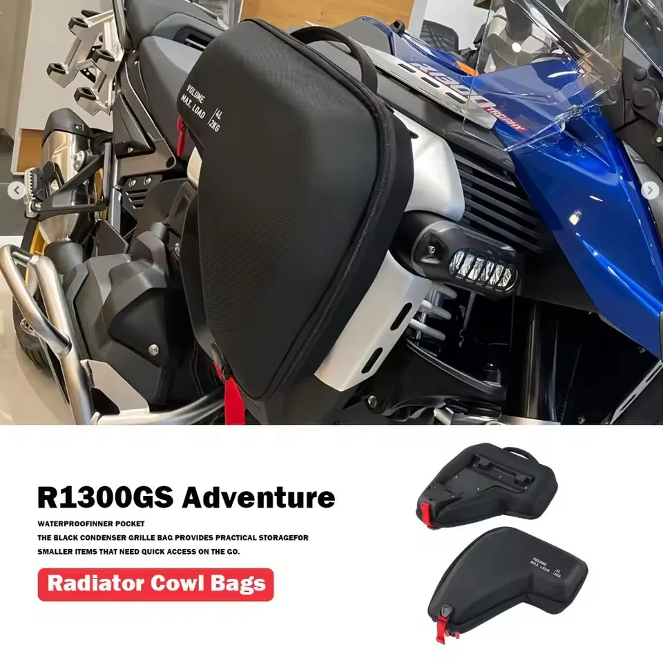 R1300GS приключенческие аксессуары для мотоциклов, обтекатель, левый и правый, сумки на капот радиатора, водонепроницаемые для BMW R1300 GS ADV R1300GSA 2024
R1300GS приключенческие аксессуары для мотоциклов, обтекатель, левый и правый, сумки на капот радиатора, водонепроницаемые для BMW R1300 GS ADV R1300GSA 2024