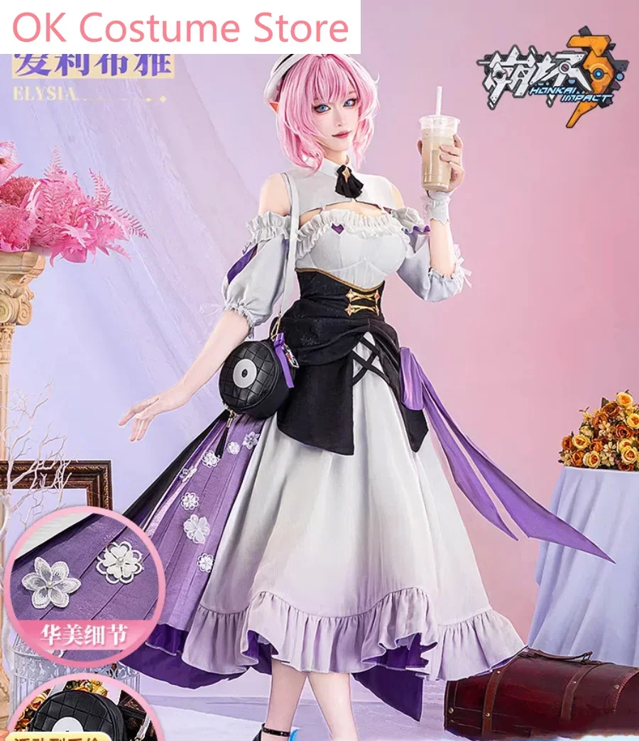 Honkai Impact 3rd Elysia платья женский косплей костюм Cos игра аниме вечерние униформа Хэллоуин играть ролевая одежда одежда
Honkai Impact 3rd Elysia платья женский косплей костюм Cos игра аниме вечерние униформа Хэллоуин играть ролевая одежда одежда