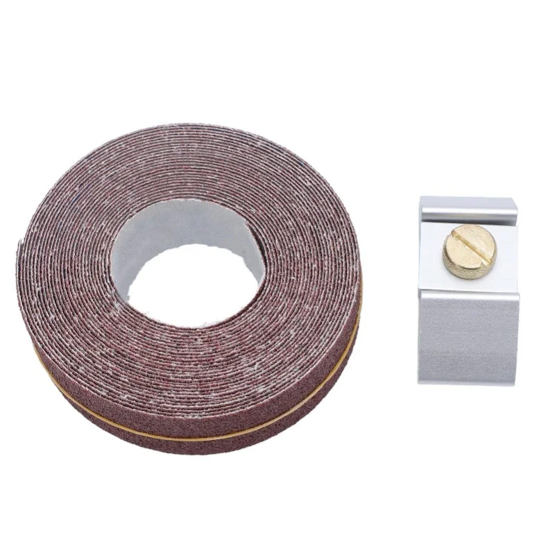 Aluminum Alloy Sandpaper Rack Handheld Polishing Sandpaper Holder With 80 Grit 6mx25mm Sand Paper Roll
Aluminum Alloy Sandpaper Rack Handheld Polishing Sandpaper Holder With 80 Grit 6mx25mm Sand Paper Roll