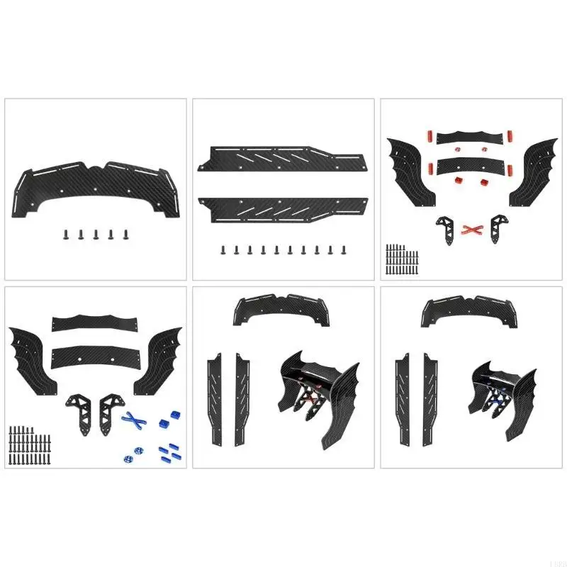 Remote Control Car Chassis Skid Plate Front Chassis Armors Rear Wing for 1/7 Car L8RB
Remote Control Car Chassis Skid Plate Front Chassis Armors Rear Wing for 1/7 Car L8RB
