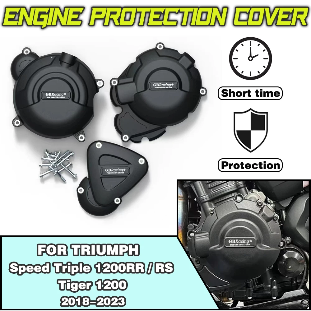 For TRIUMPH Tiger 1200 Speed Triple 1200RR/RS 2018-2023 For GBRacing Motorcycle modification accessories Engine Protection Cover
For TRIUMPH Tiger 1200 Speed Triple 1200RR/RS 2018-2023 For GBRacing Motorcycle modification accessories Engine Protection Cover
