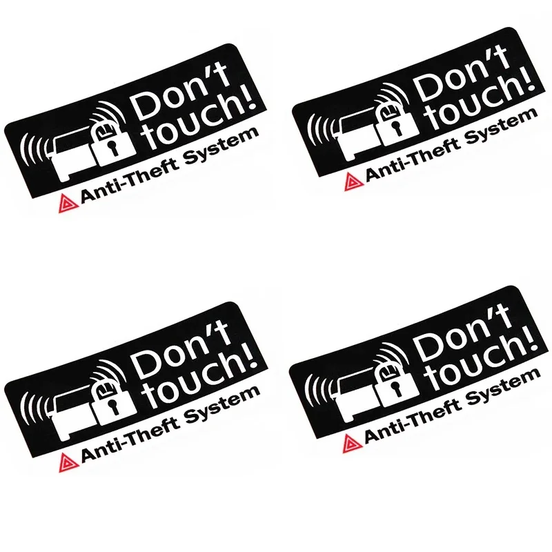 2Pcs/Set Durable Don't Touch Anti-Theft Stickers Reflective Waterproof Car Motorcycle Bumper Window Decal Auto Parts
2Pcs/Set Durable Don't Touch Anti-Theft Stickers Reflective Waterproof Car Motorcycle Bumper Window Decal Auto Parts