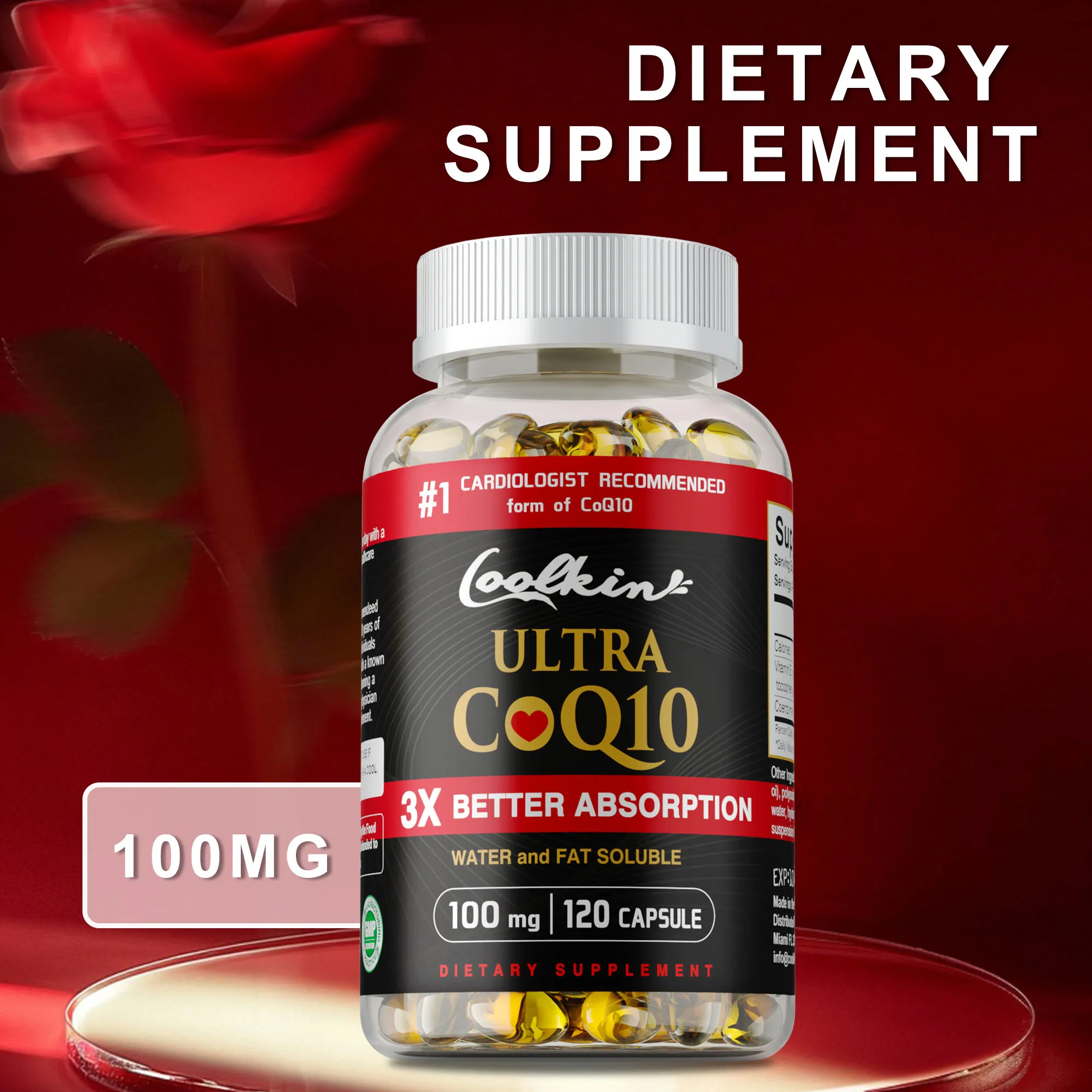 Капсулы CoQ10 — антиоксидант, улучшает уровень энергии, улучшает кровообращение, поддерживает здоровье сердца и сердечно-сосудистой системы.
Капсулы CoQ10 — антиоксидант, улучшает уровень энергии, улучшает кровообращение, поддерживает здоровье сердца и сердечно-сосудистой системы.