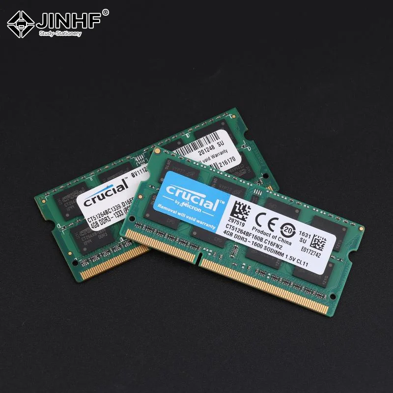 1 шт. DDR3 4G/8G 1066 1333 1600 память для ноутбука, подходит для запасных частей для памяти для ноутбука Crucial
1 шт. DDR3 4G/8G 1066 1333 1600 память для ноутбука, подходит для запасных частей для памяти для ноутбука Crucial