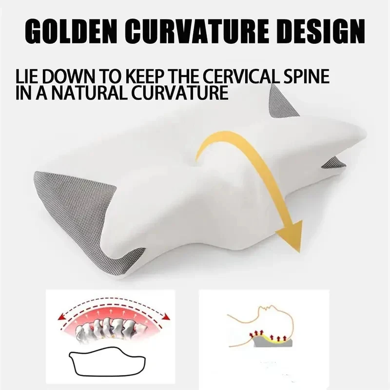 Fall asleep quickly, Upgraded Memory Foam Cervical Pillow for Sleep Apnea,for Side Sleeper, Back Sleepers, Stomach Sleepers Gray
Fall asleep quickly, Upgraded Memory Foam Cervical Pillow for Sleep Apnea,for Side Sleeper, Back Sleepers, Stomach Sleepers Gray