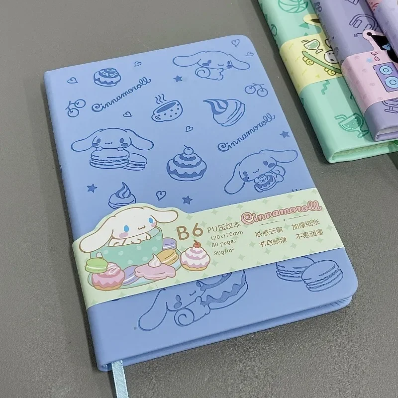 Sanrio Cinnamoroll Cartoon Notebook Anime Pochacco My Melody Kuromi Stationery Diary Notebook Kids Stationery Gift
Sanrio Cinnamoroll Cartoon Notebook Anime Pochacco My Melody Kuromi Stationery Diary Notebook Kids Stationery Gift