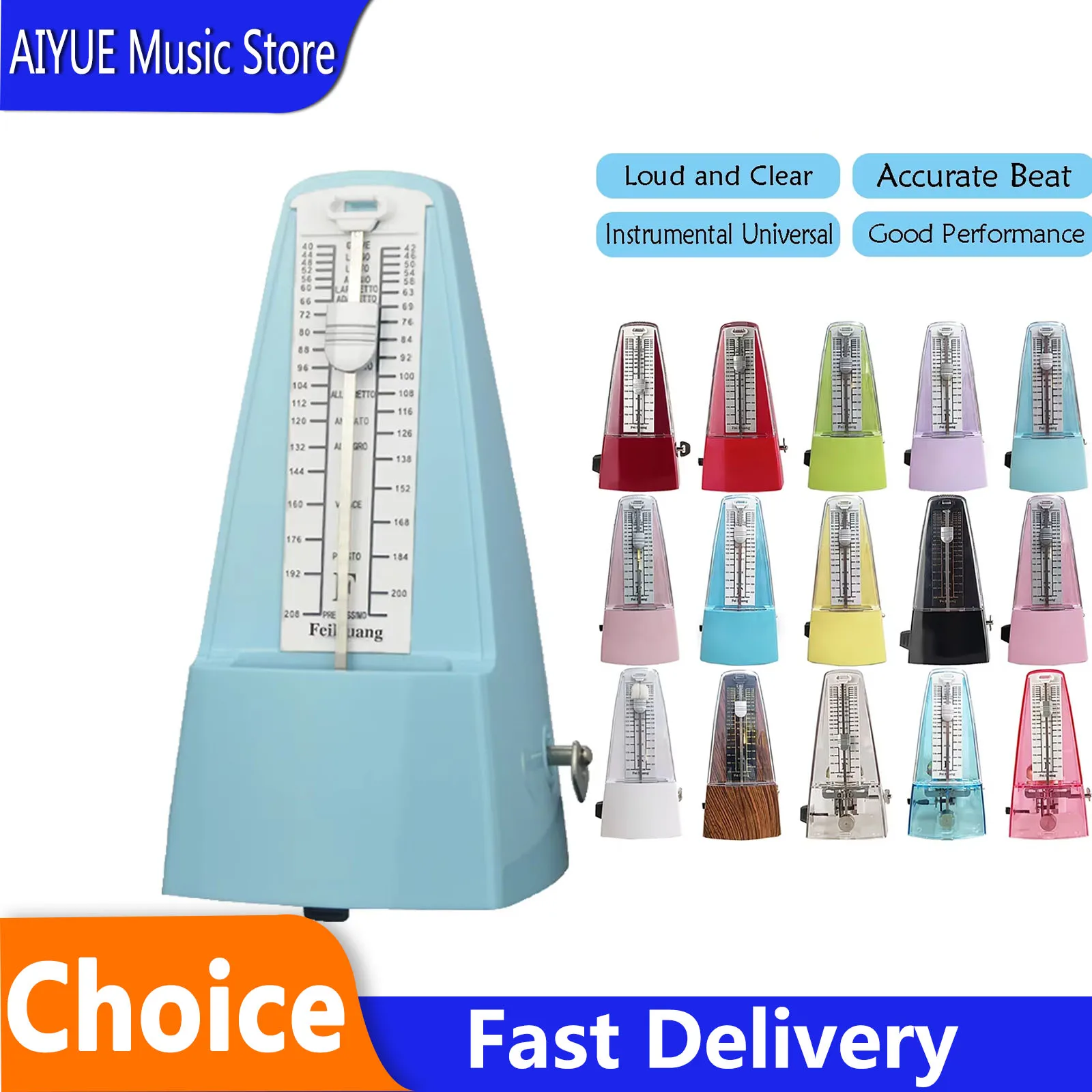 Mechanical Metronomes Rhythm Corrector For Guitar Bass Violin Drum Etc Instruments High Precision Rhythm Beginner Practice Tool
Mechanical Metronomes Rhythm Corrector For Guitar Bass Violin Drum Etc Instruments High Precision Rhythm Beginner Practice Tool