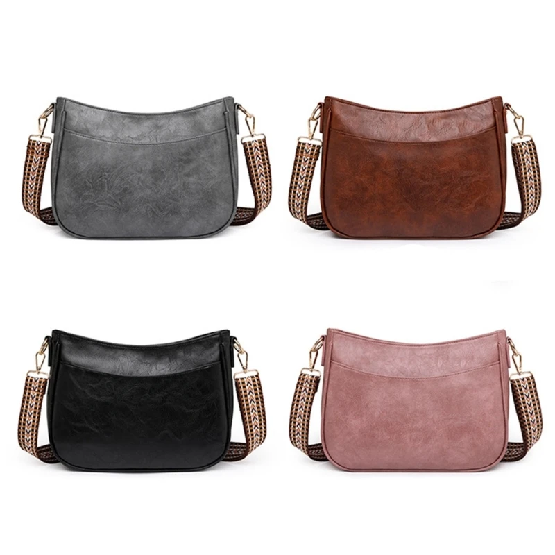 Women PU Leather Bag Large Capacity Shoulder Bag Female Modern Crossbody Bag Wide Strap Handbag for Daily
Women PU Leather Bag Large Capacity Shoulder Bag Female Modern Crossbody Bag Wide Strap Handbag for Daily
