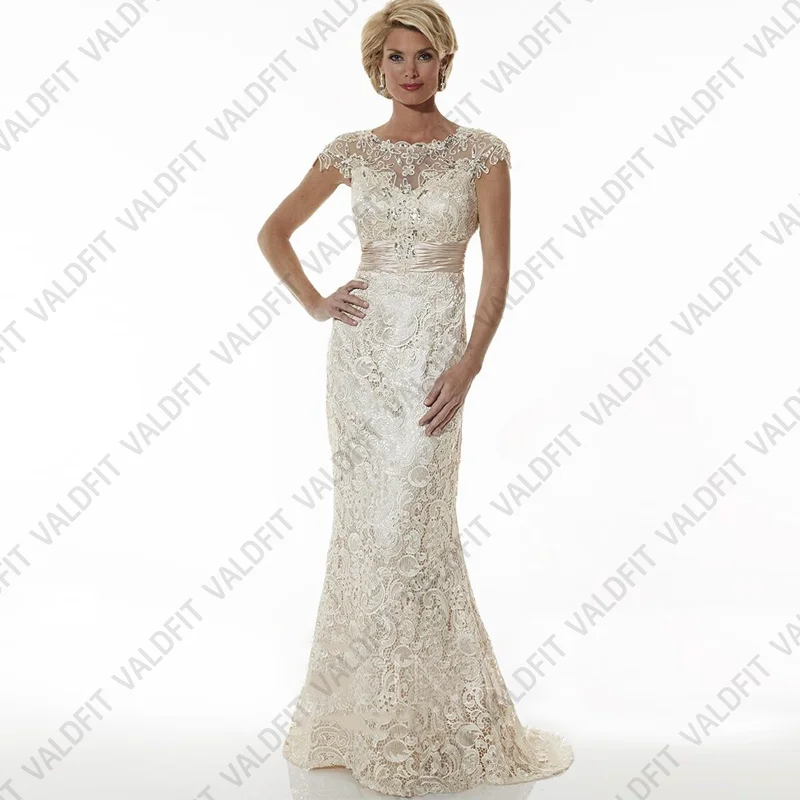Customized Long Mermaid Lace Mother of the Bride Dresses with Sleeves for Wedding Evening Party Dress Vestidos De Fiesta
Customized Long Mermaid Lace Mother of the Bride Dresses with Sleeves for Wedding Evening Party Dress Vestidos De Fiesta