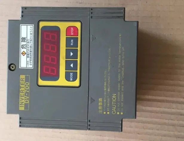 Инвертор DV700S750B1 0,75 кВт 220 В, в хорошем рабочем состоянии, бесплатная доставка a
Инвертор DV700S750B1 0,75 кВт 220 В, в хорошем рабочем состоянии, бесплатная доставка a