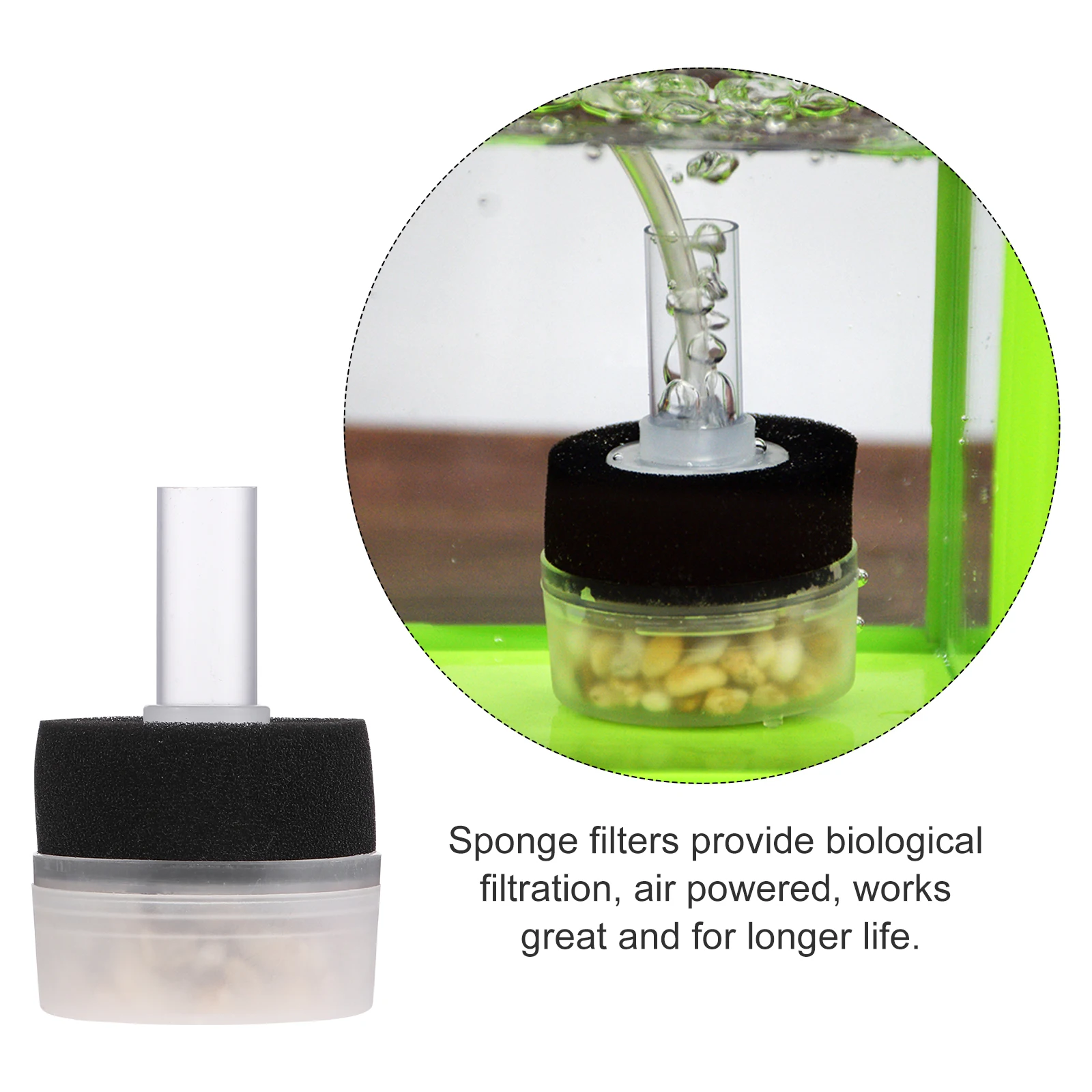 3Pcs Maifan Stone Fish Tank Sponge Filter Air Driven Biofilters Aquarium Water Filter Biochemical Sponge Cleaner
3Pcs Maifan Stone Fish Tank Sponge Filter Air Driven Biofilters Aquarium Water Filter Biochemical Sponge Cleaner